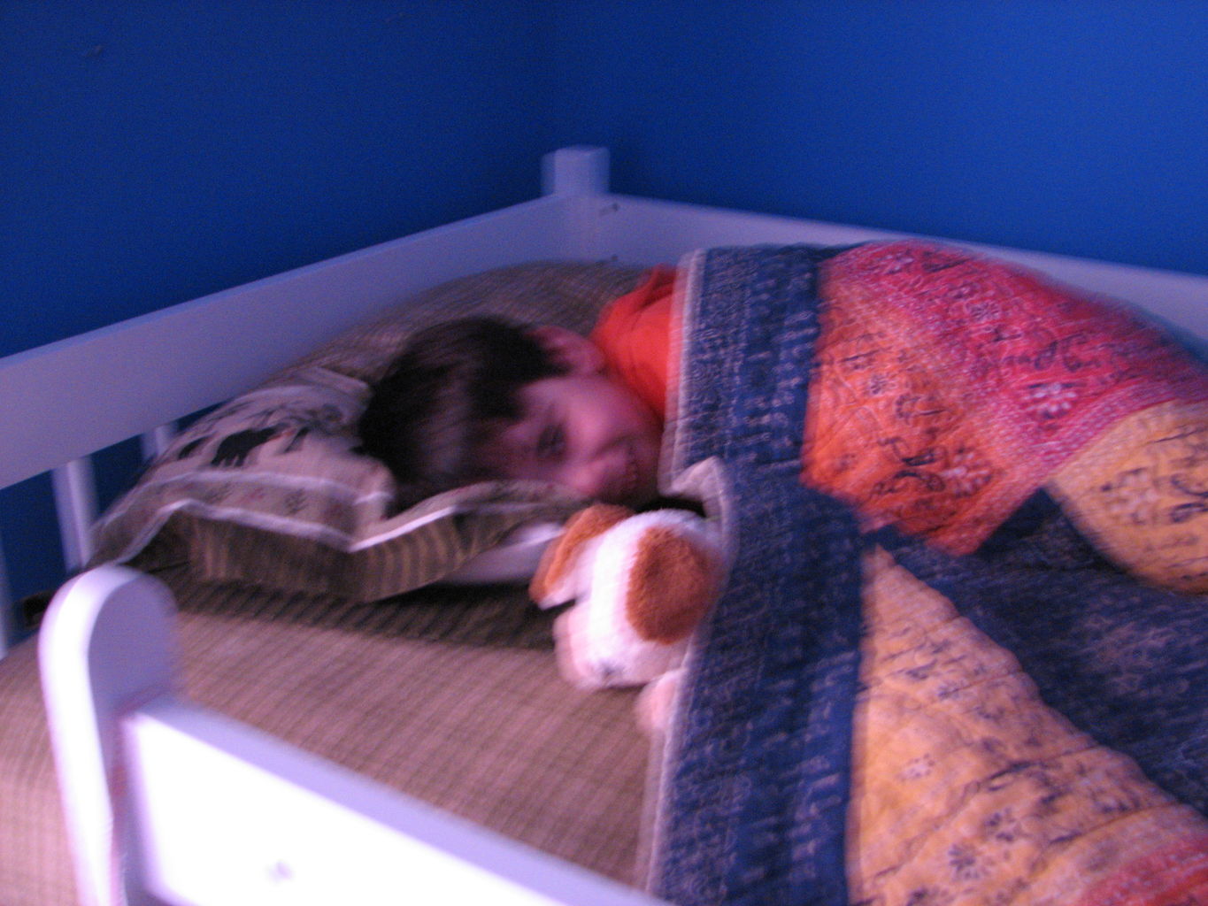 James and the Toy Puppy