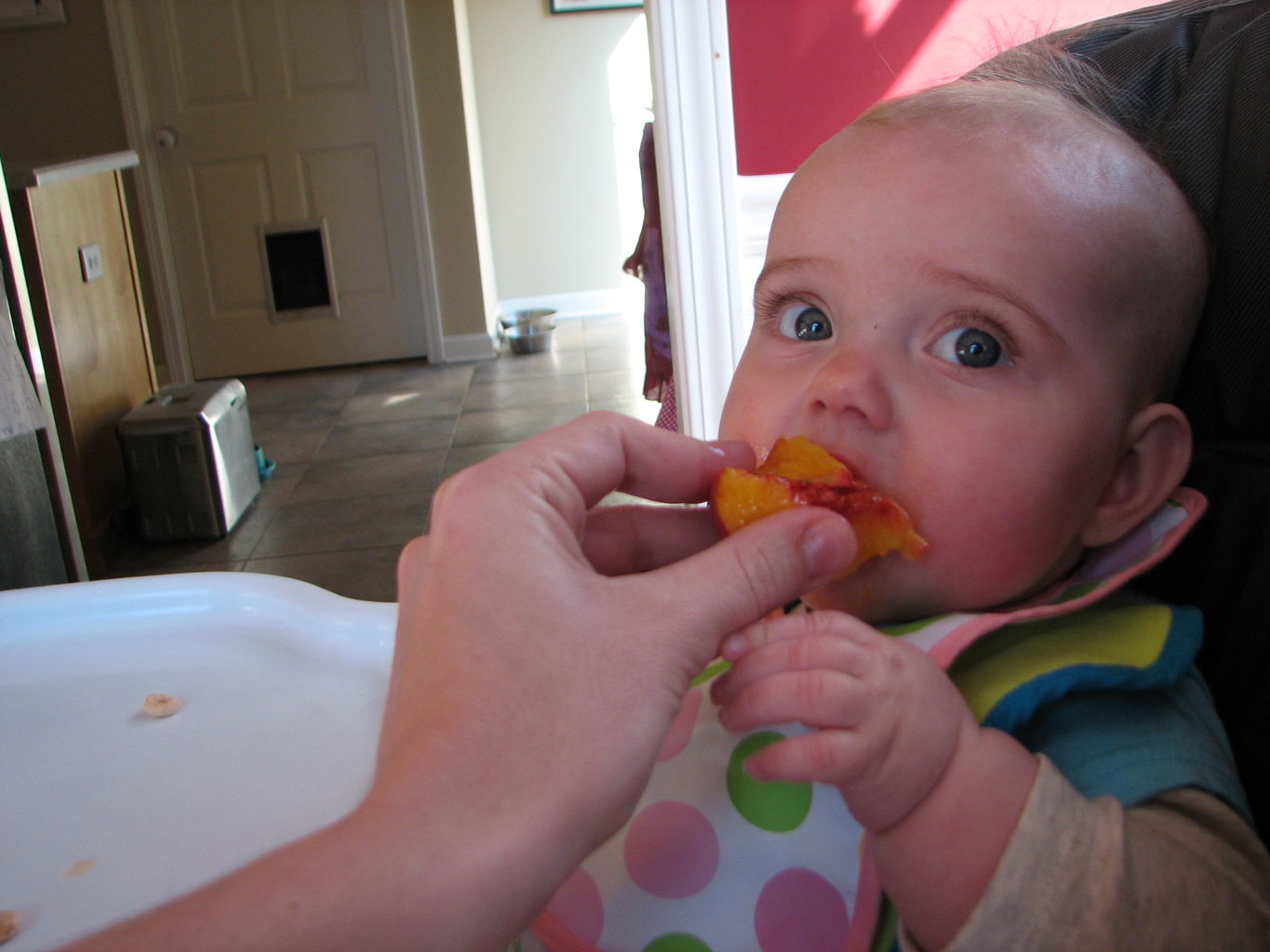 Hazel's First Peaches