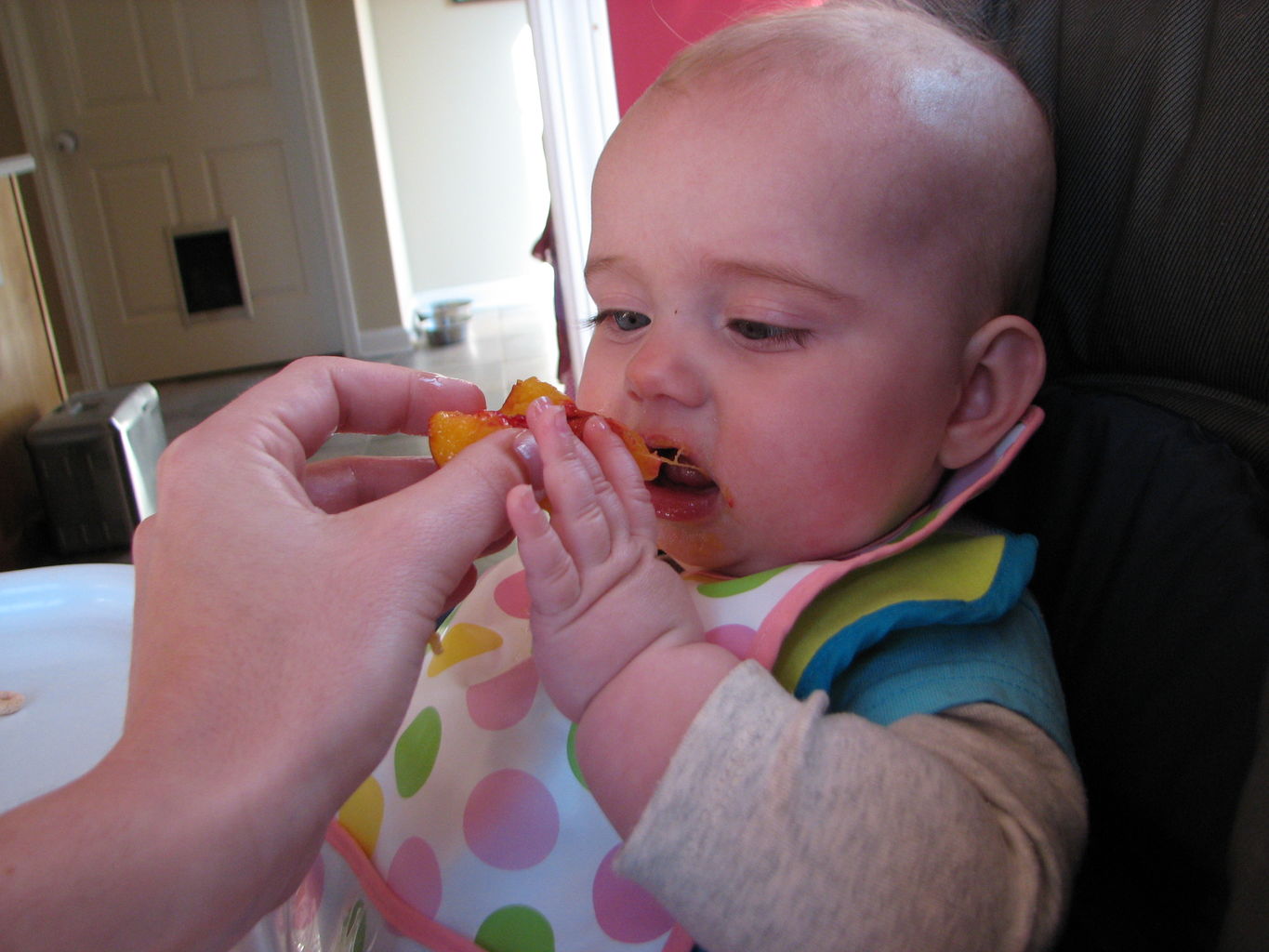 Hazel's First Peaches