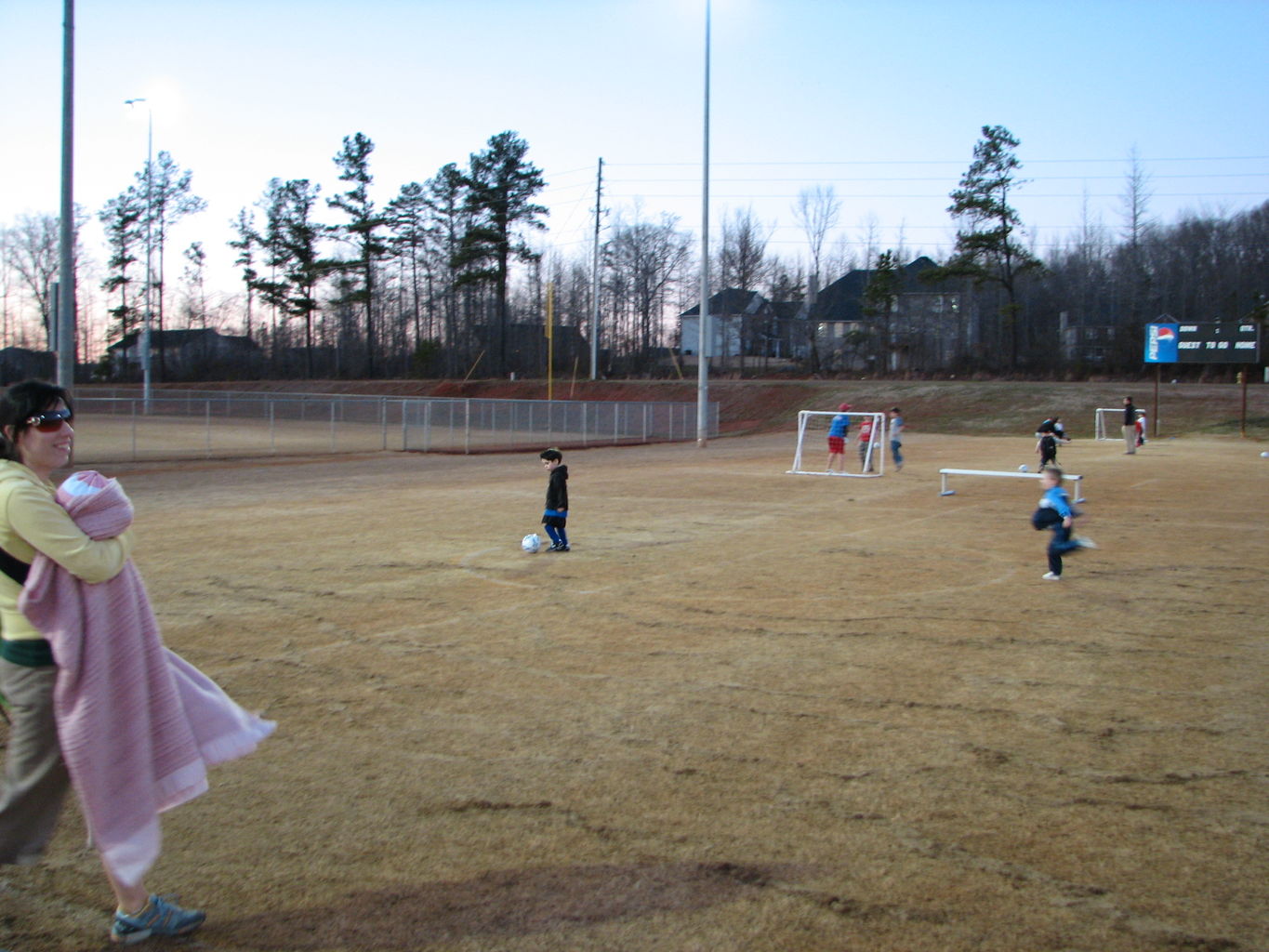 James Soccer Practice