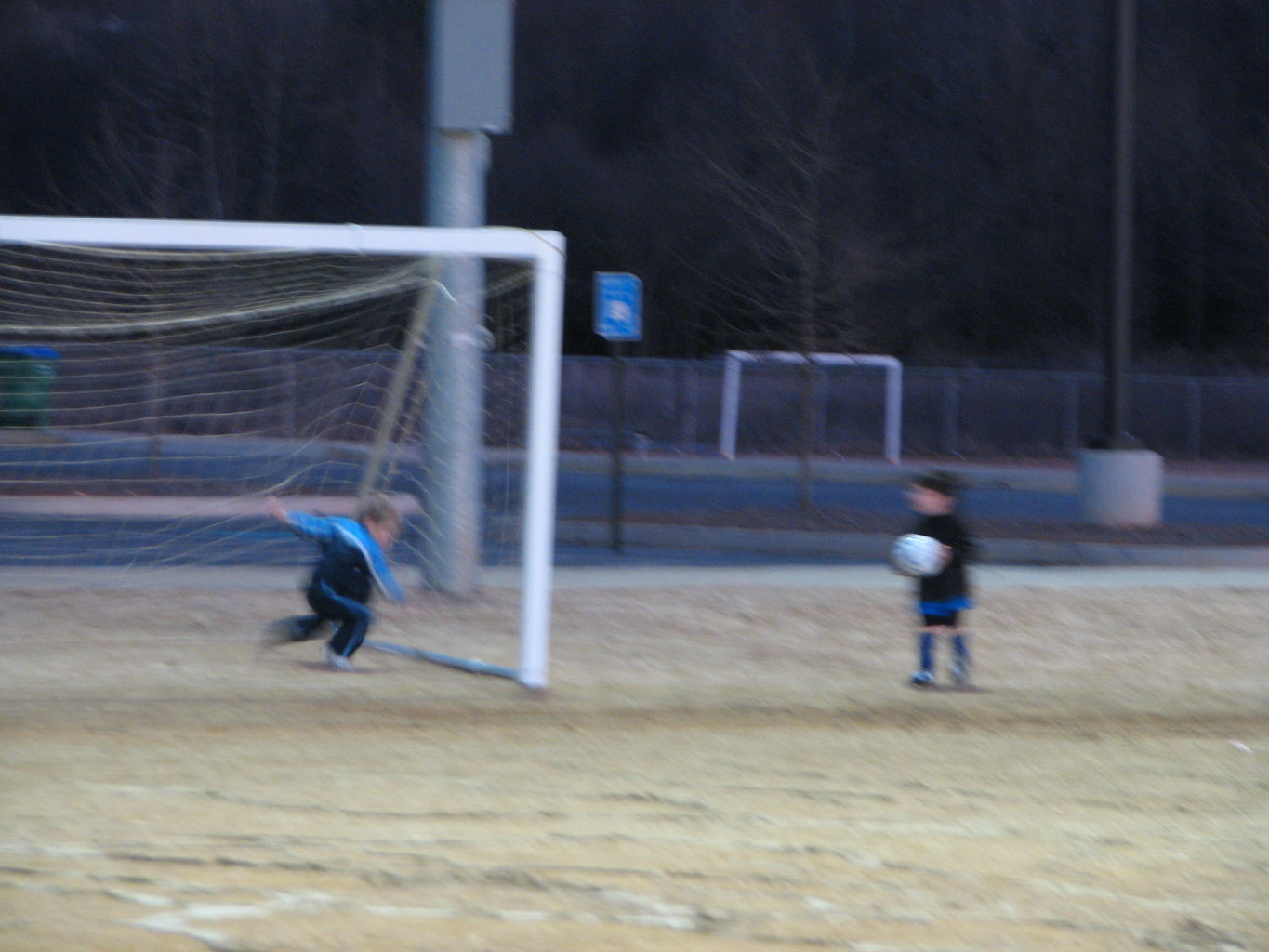 James Soccer Practice