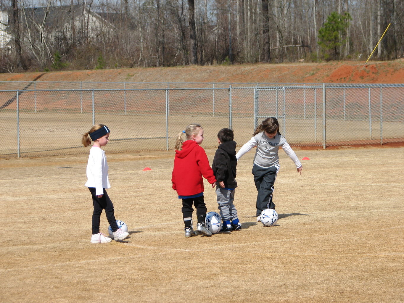 James Soccer Practice