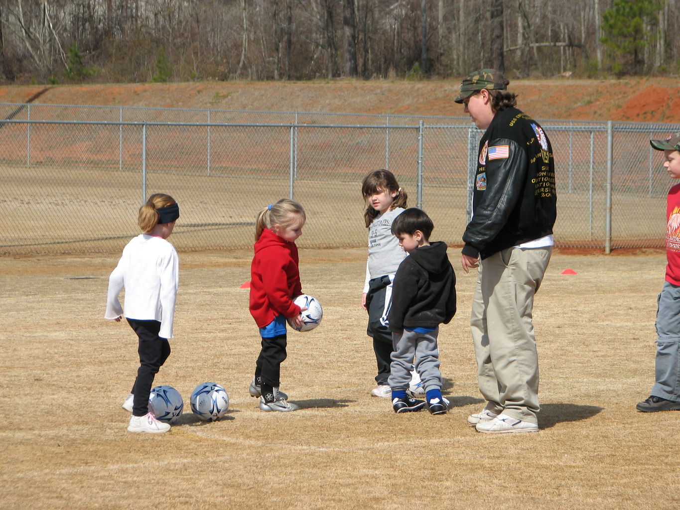 James Soccer Practice