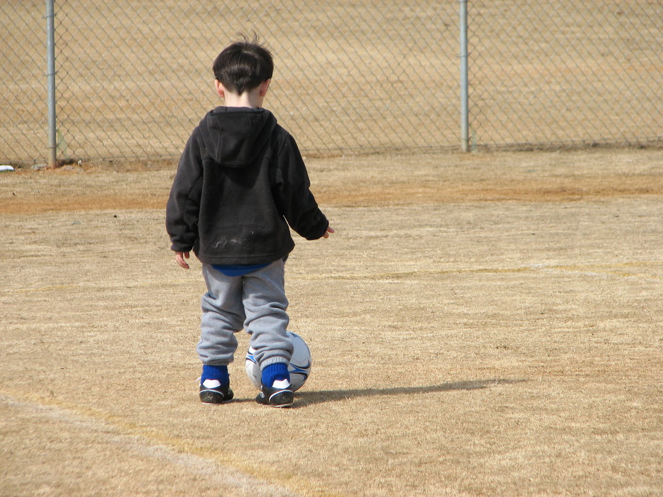 James Soccer Practice