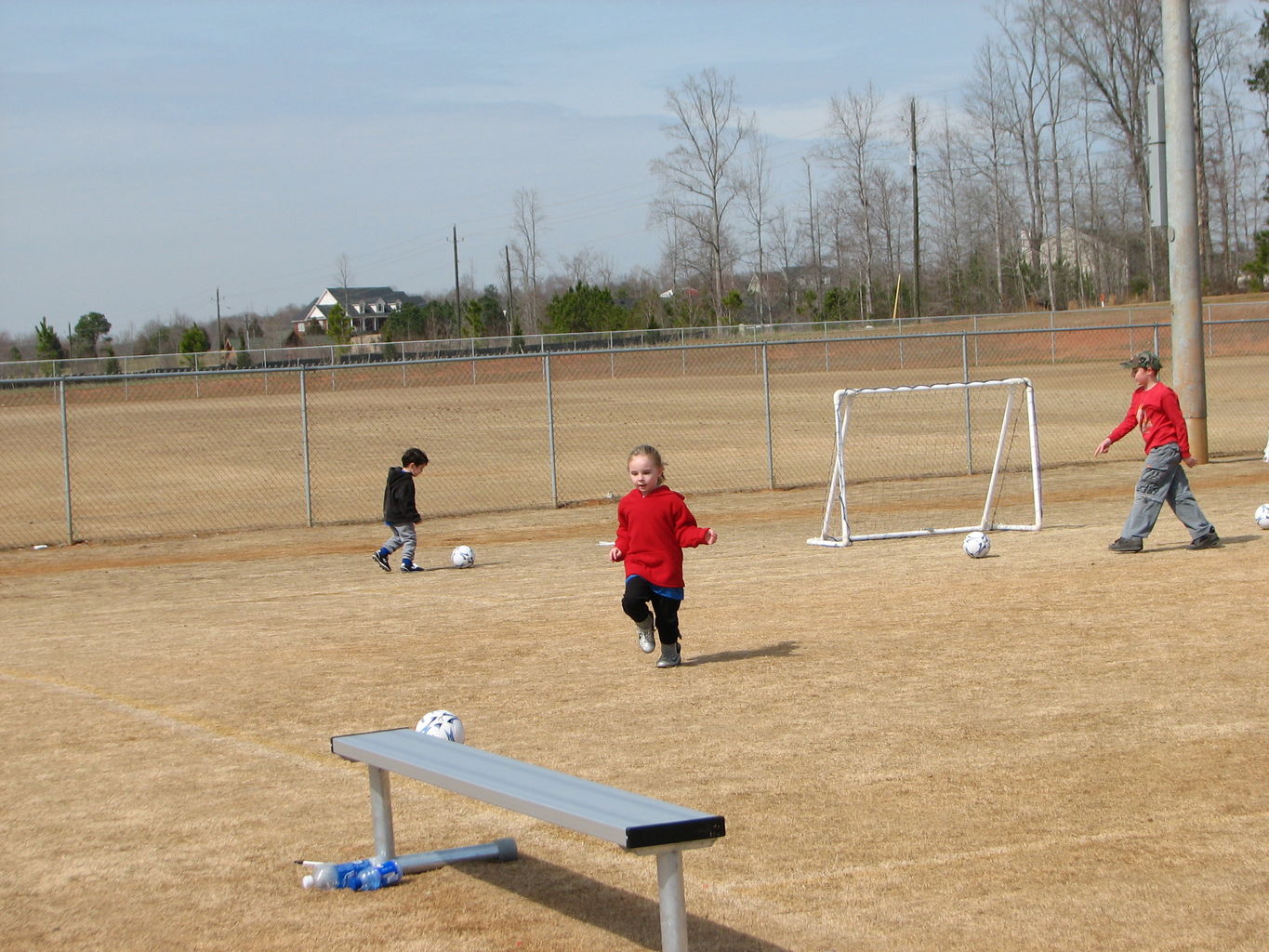 James Soccer Practice