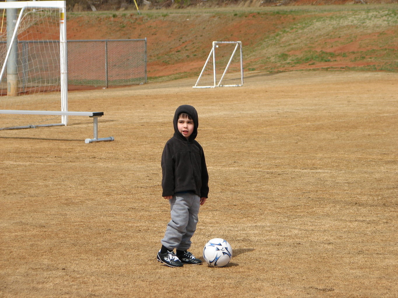 James at Soccer Practice