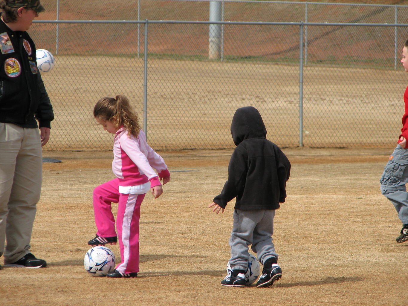 James at Soccer Practice