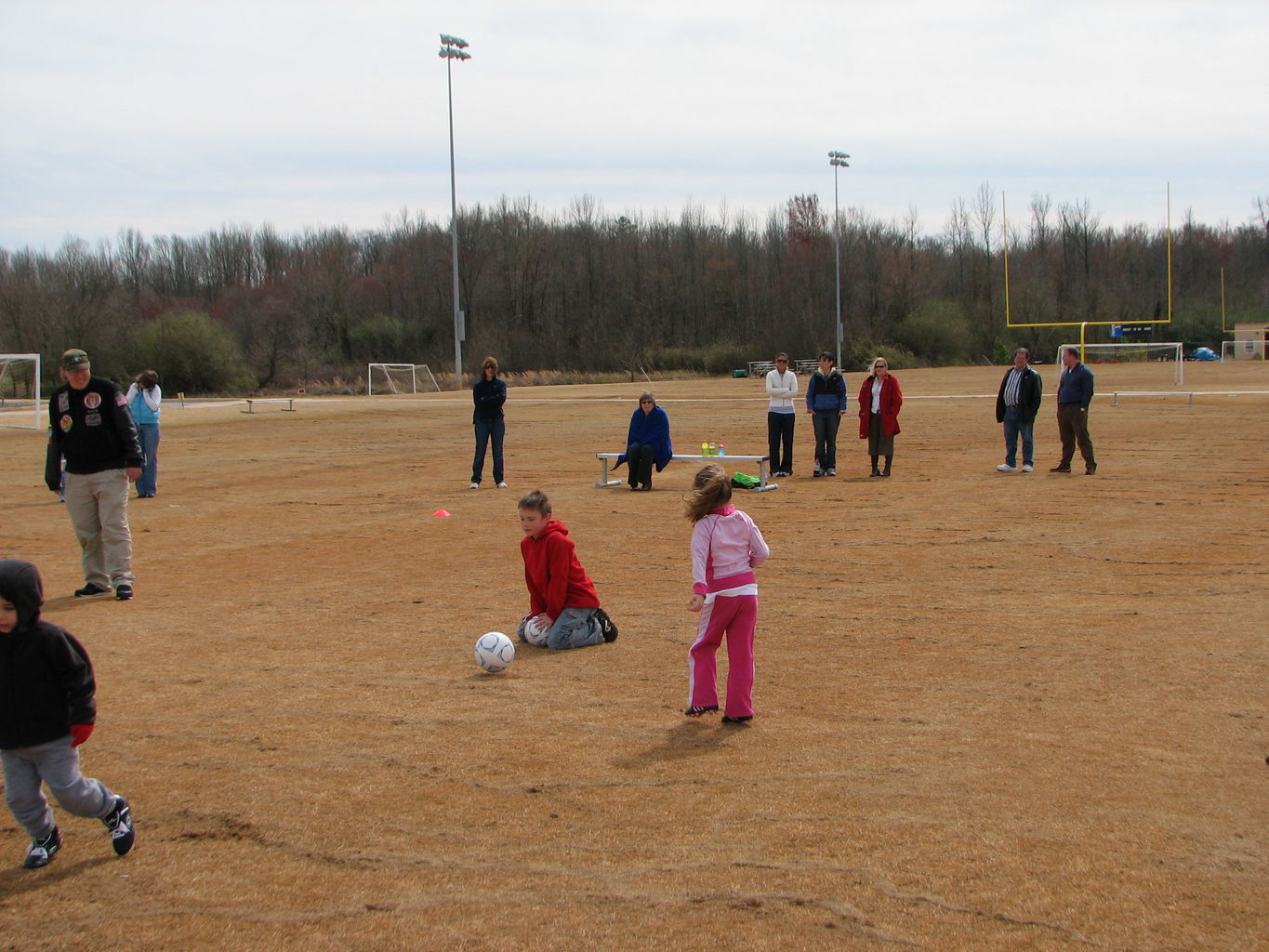 James at Soccer Practice