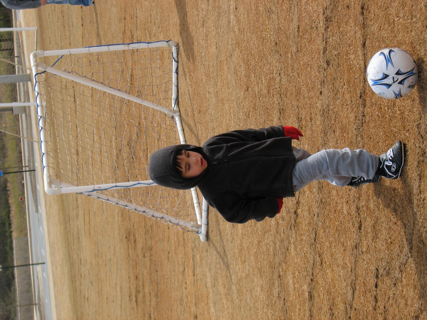 James at Soccer Practice