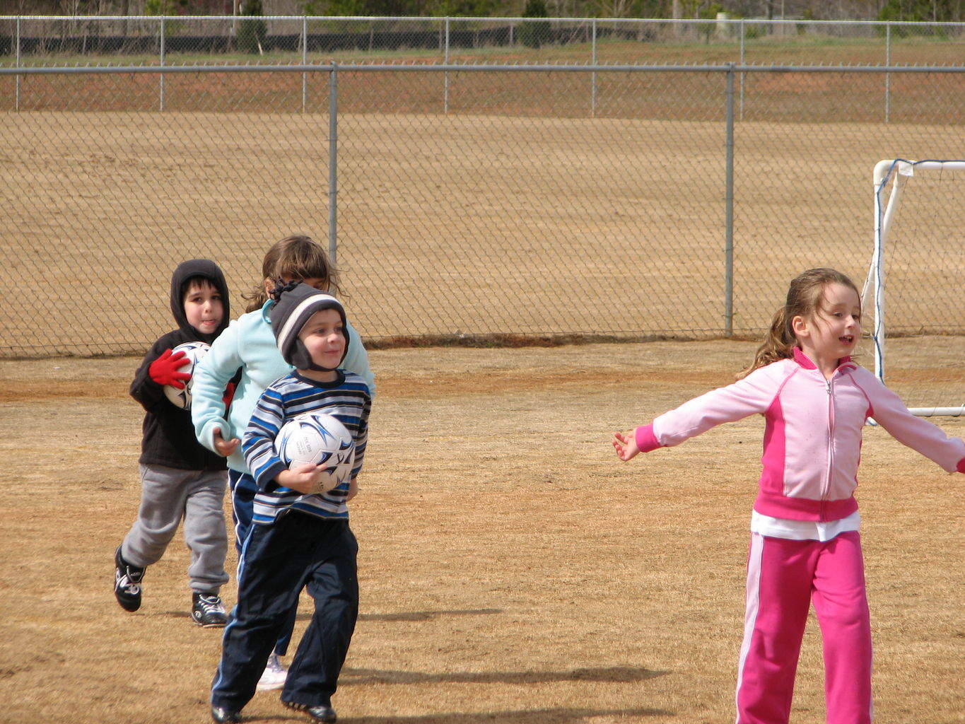 James at Soccer Practice