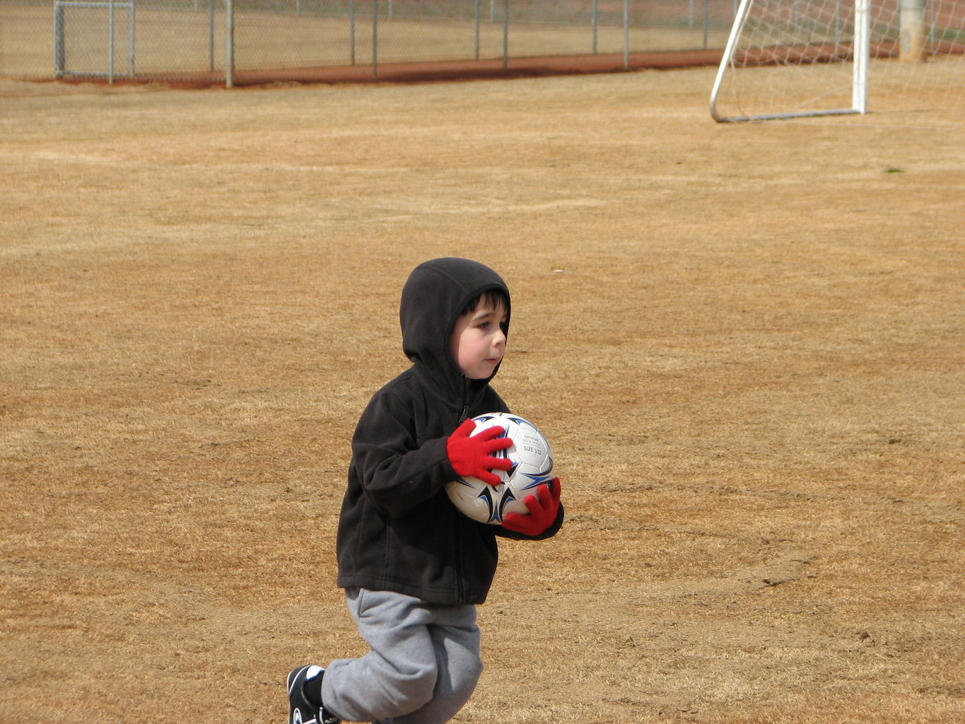 James at Soccer Practice