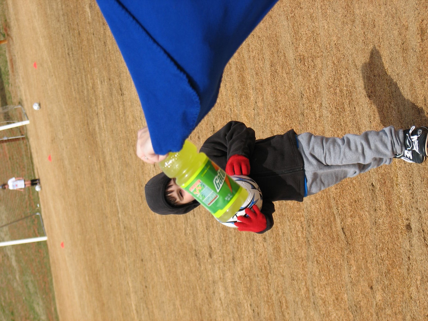 James at Soccer Practice