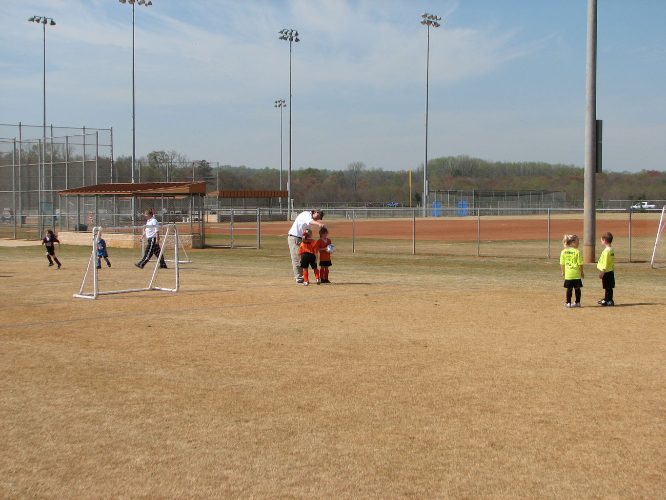 James First Soccer Game