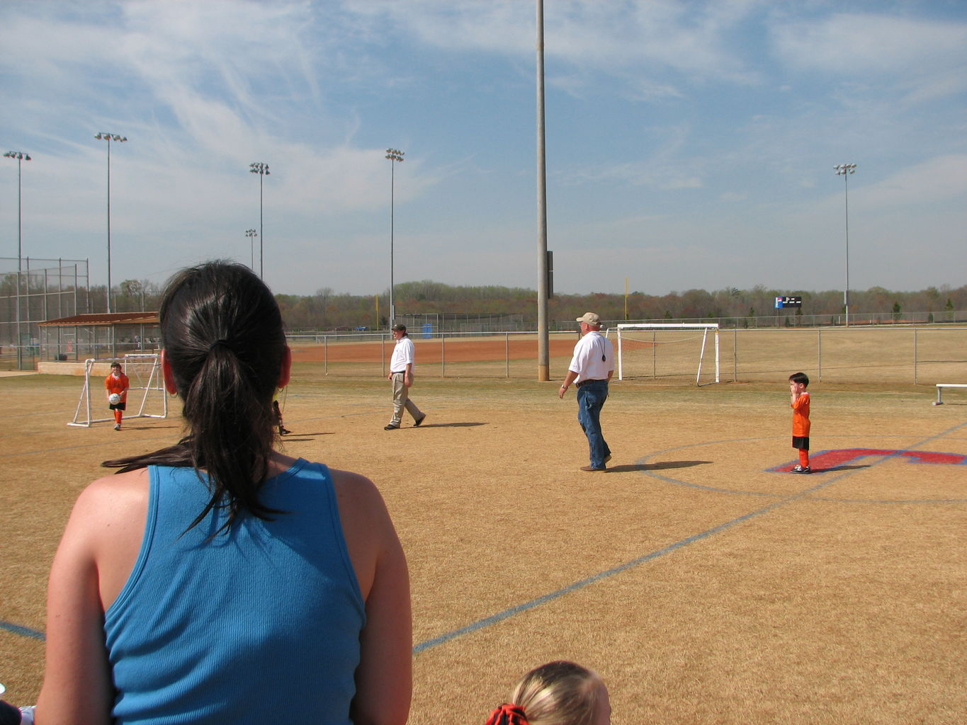 James First Soccer Game