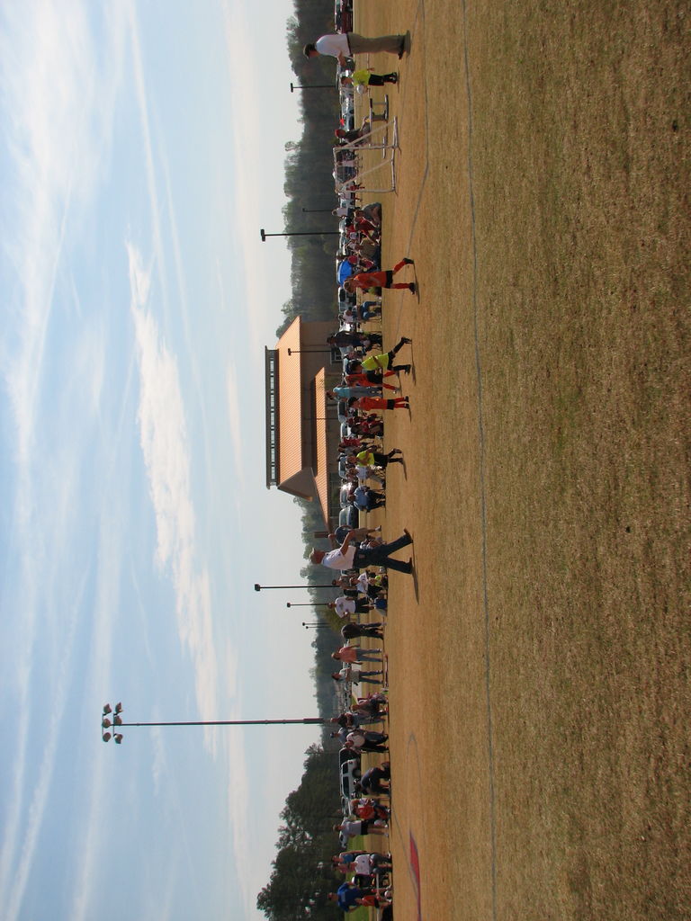 James First Soccer Game