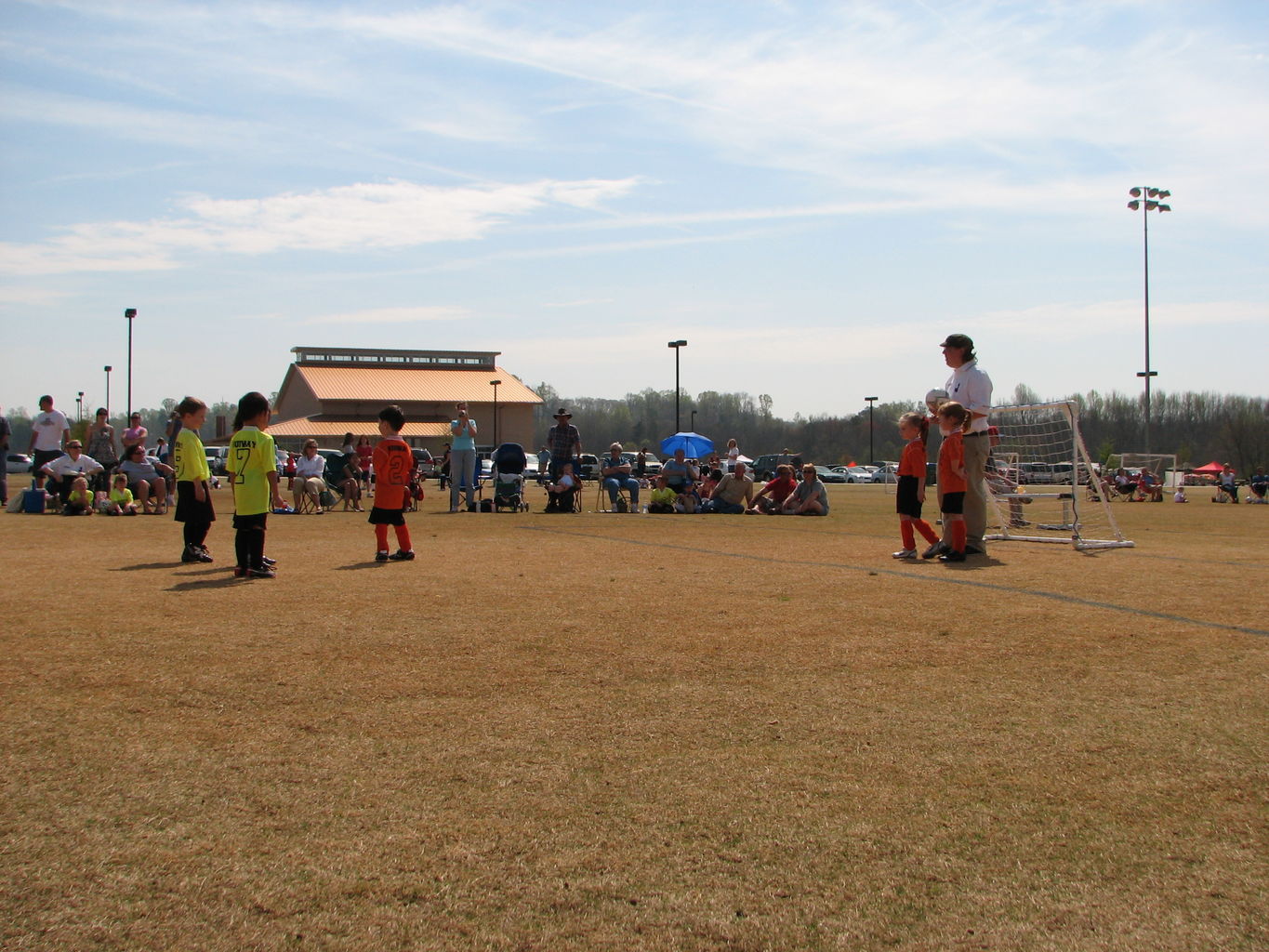 James First Soccer Game