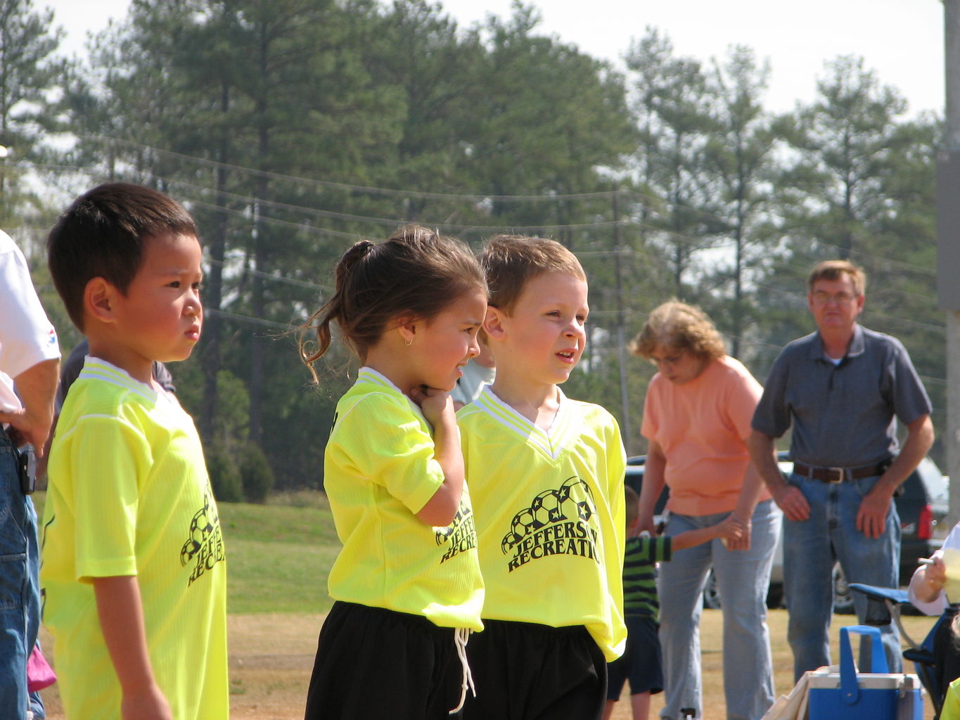 James First Soccer Game