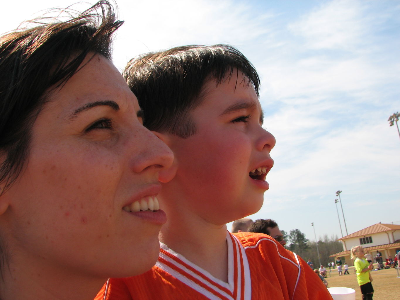 James First Soccer Game