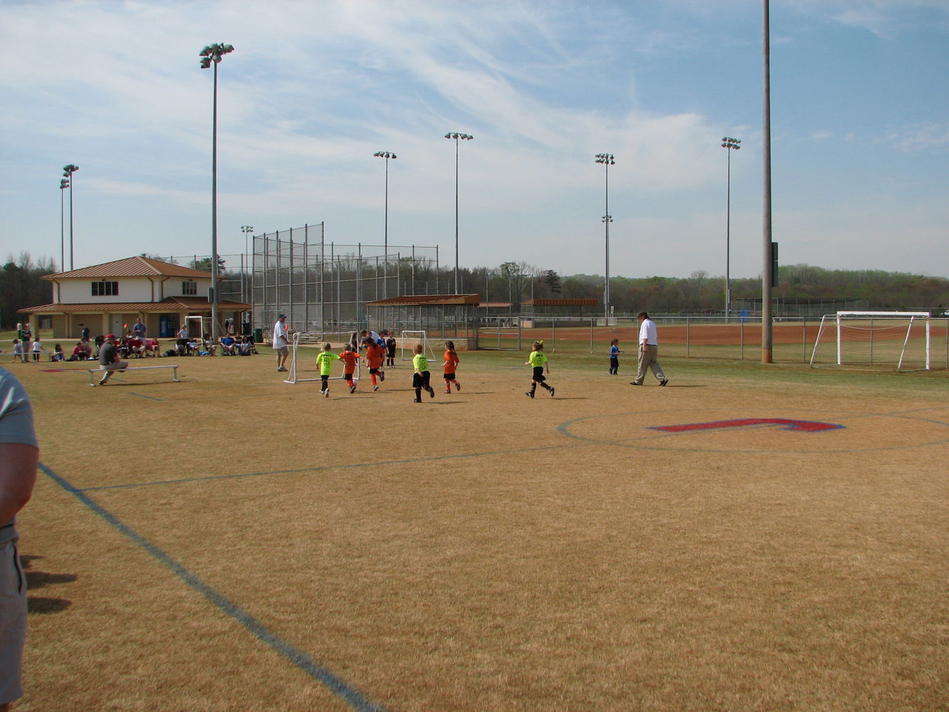 James First Soccer Game