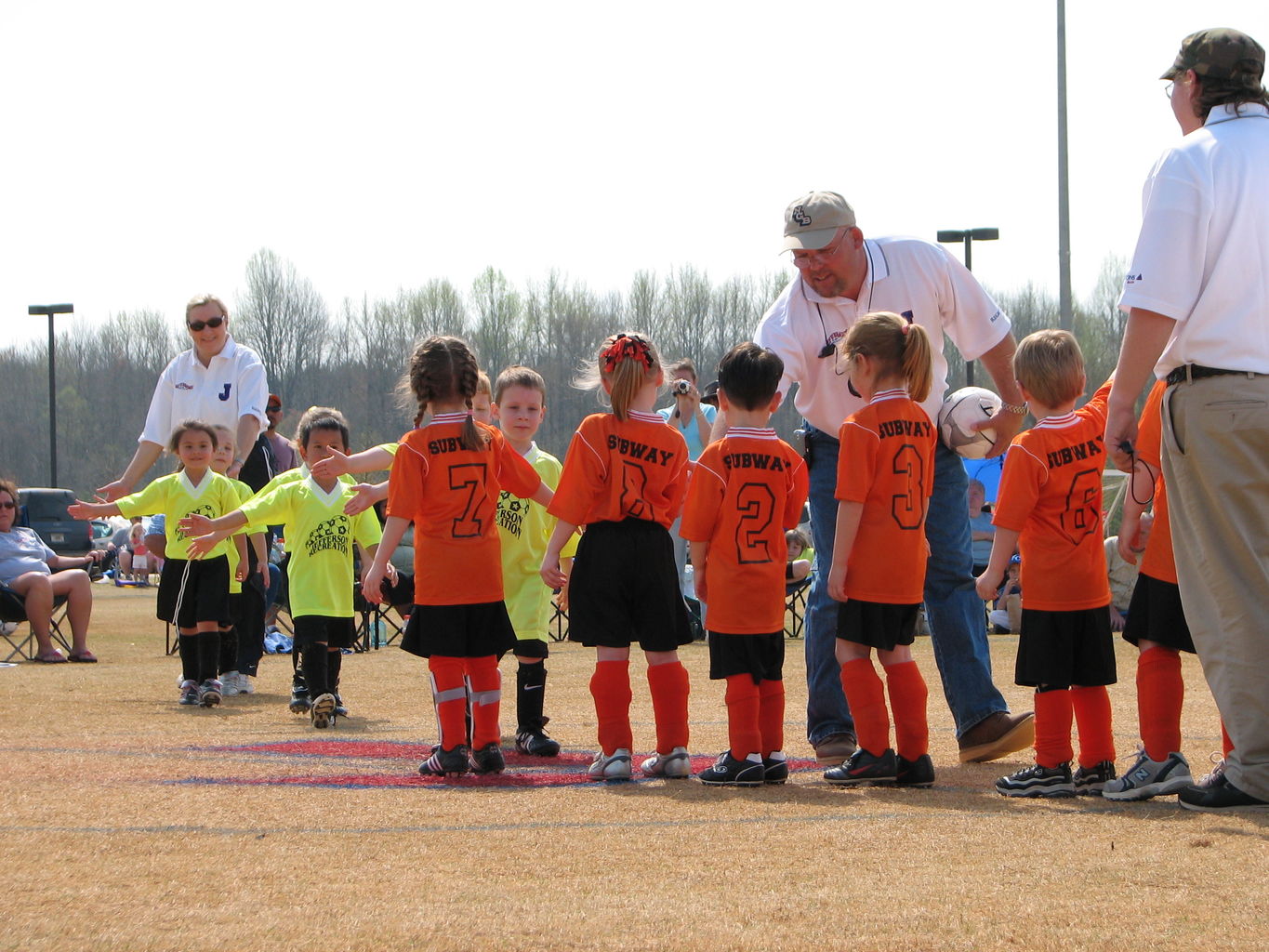 James First Soccer Game