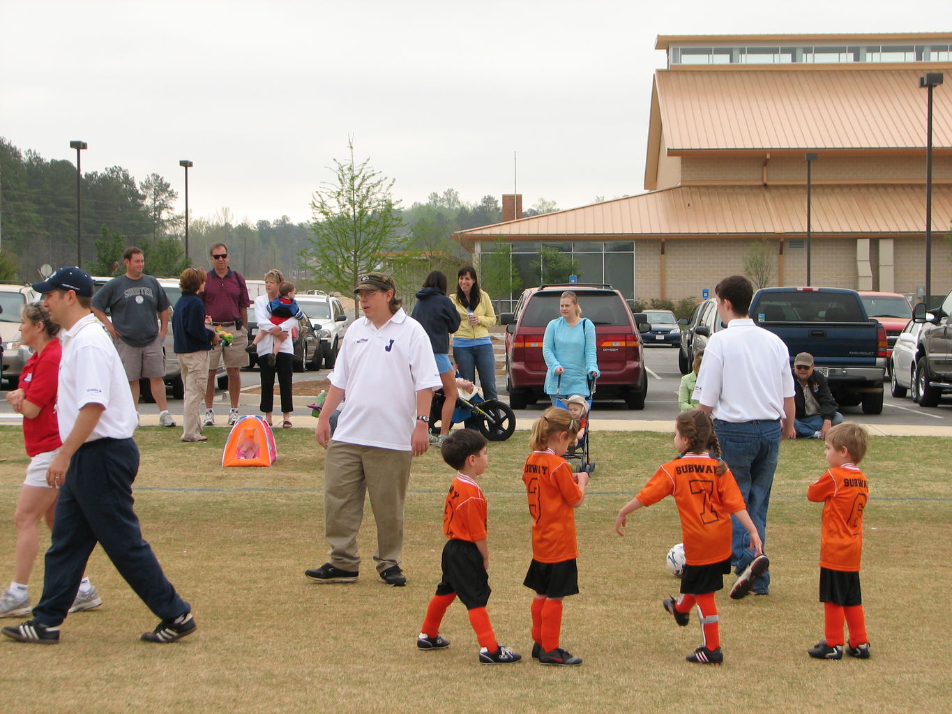 James' Second Soccer Game