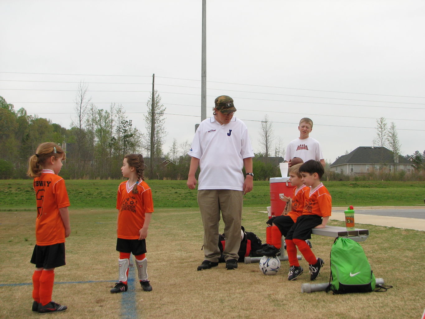 James' Second Soccer Game