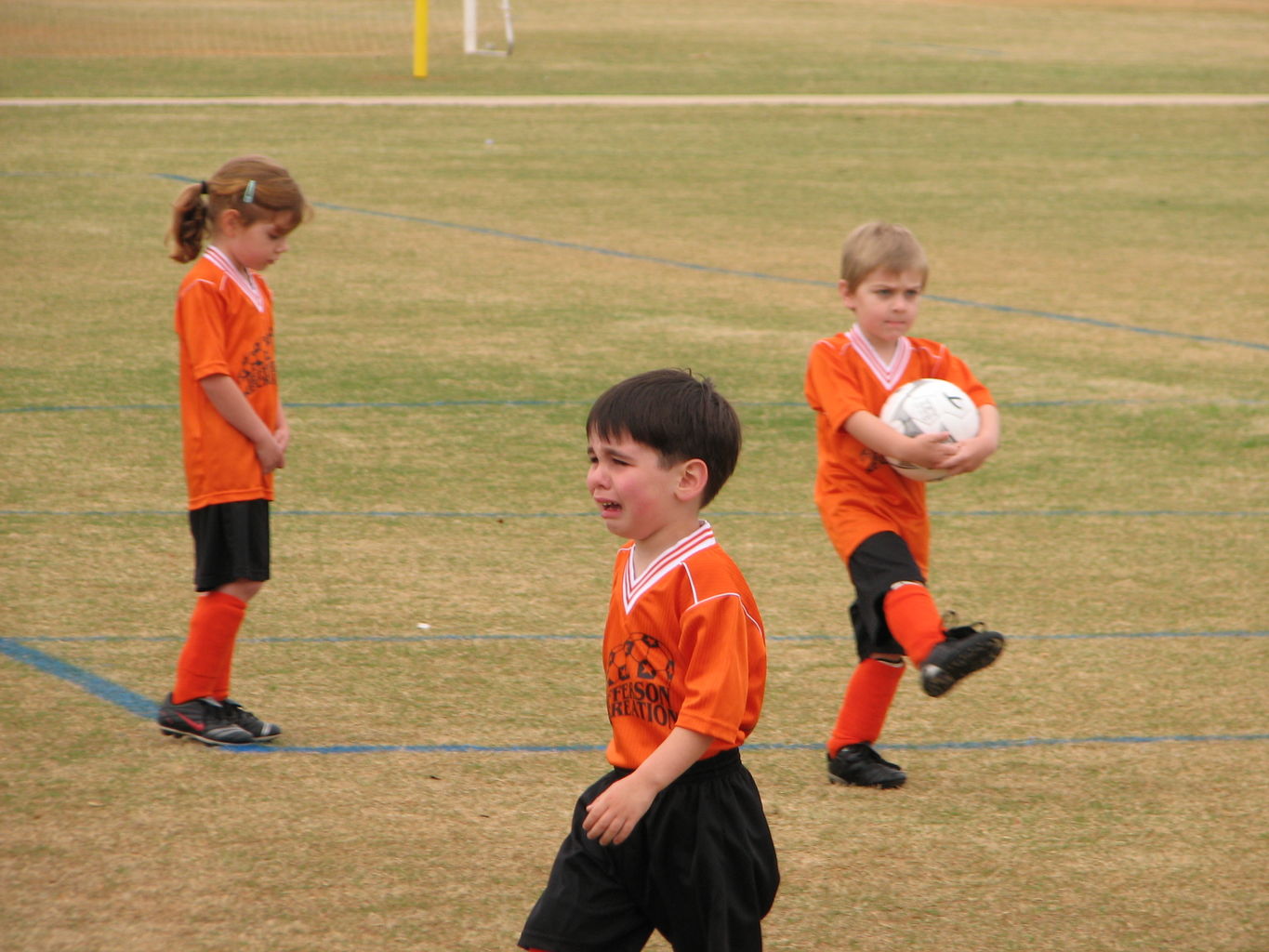 James' Second Soccer Game