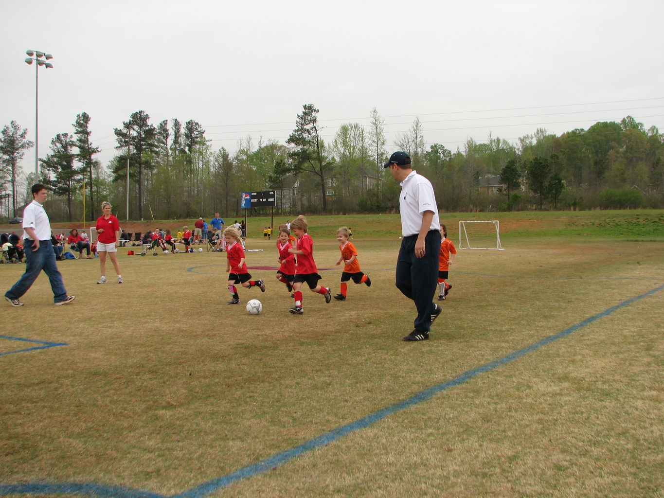 James' Second Soccer Game