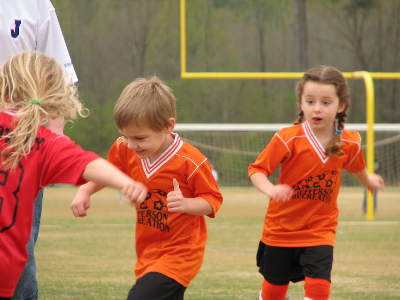 James' Second Soccer Game