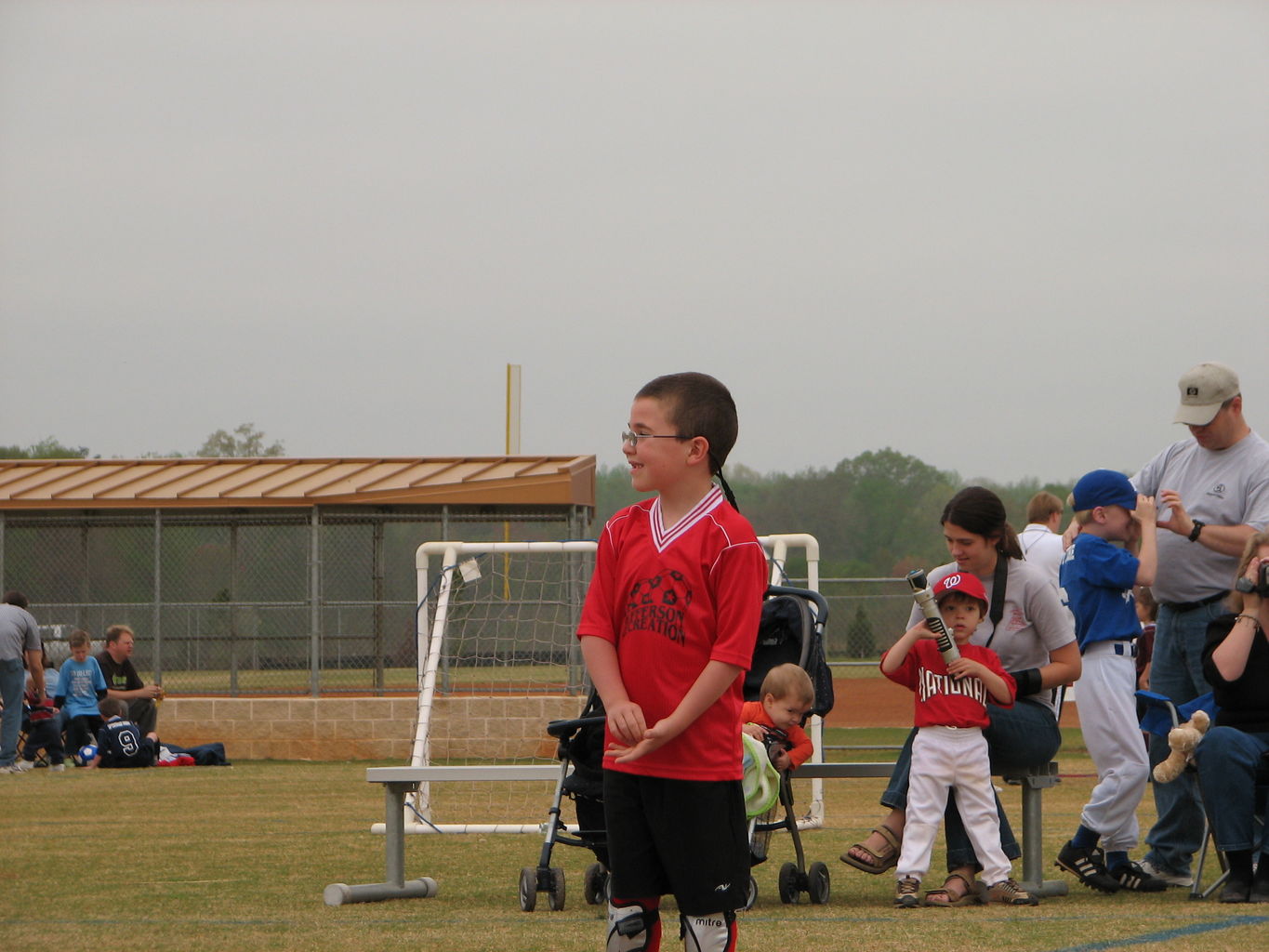 James' Second Soccer Game