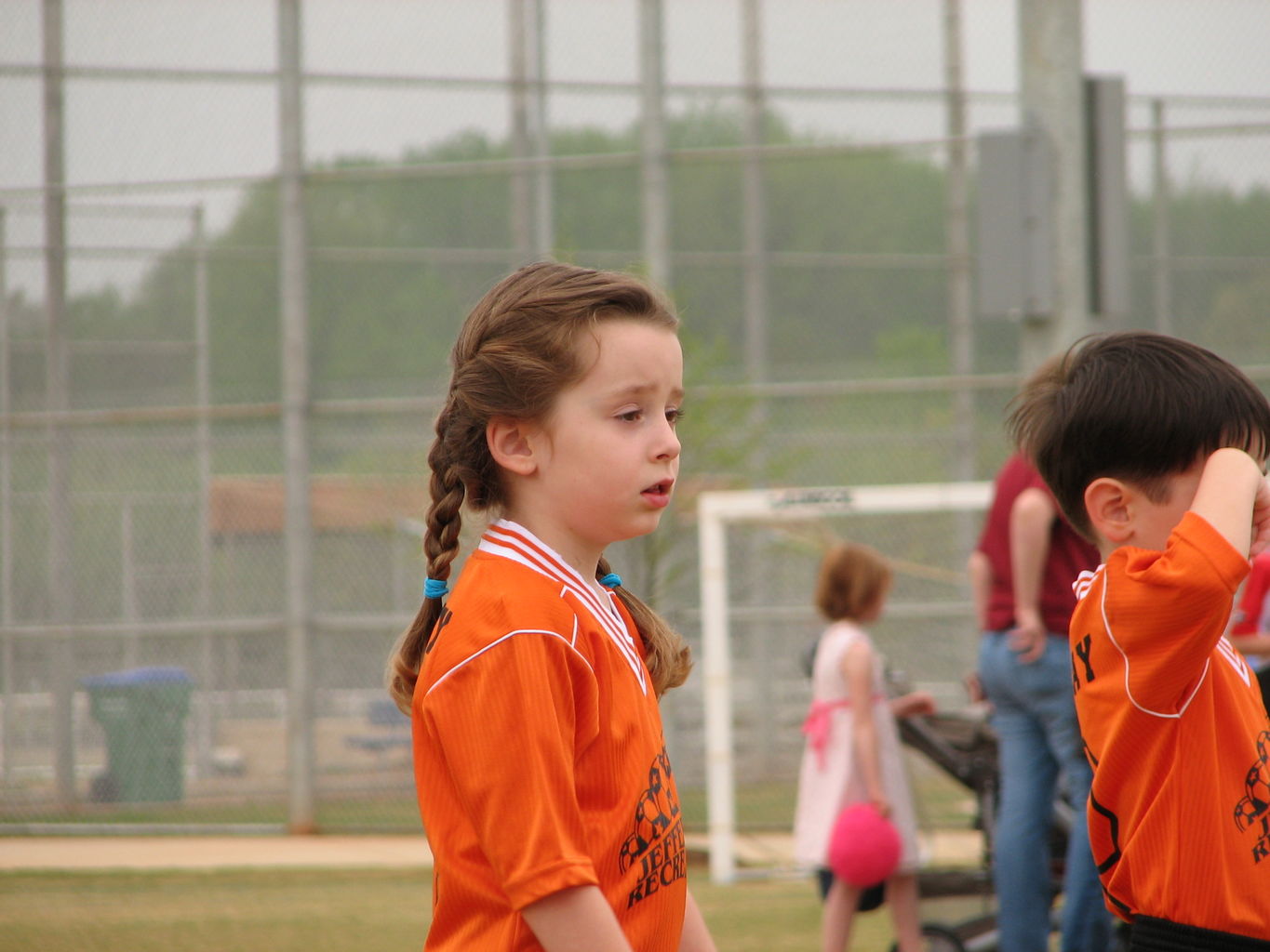 James' Second Soccer Game