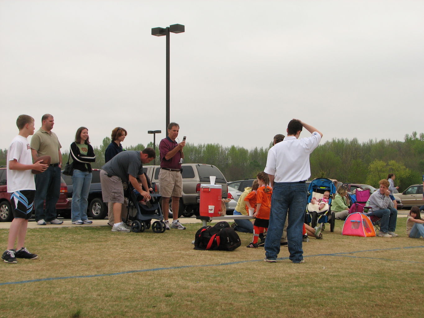 James' Second Soccer Game