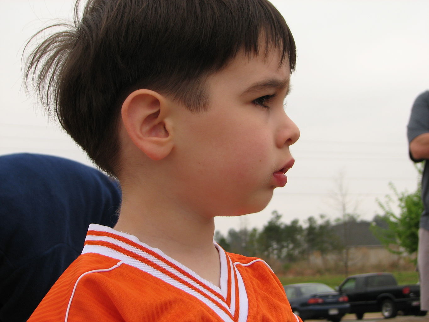 James' Second Soccer Game