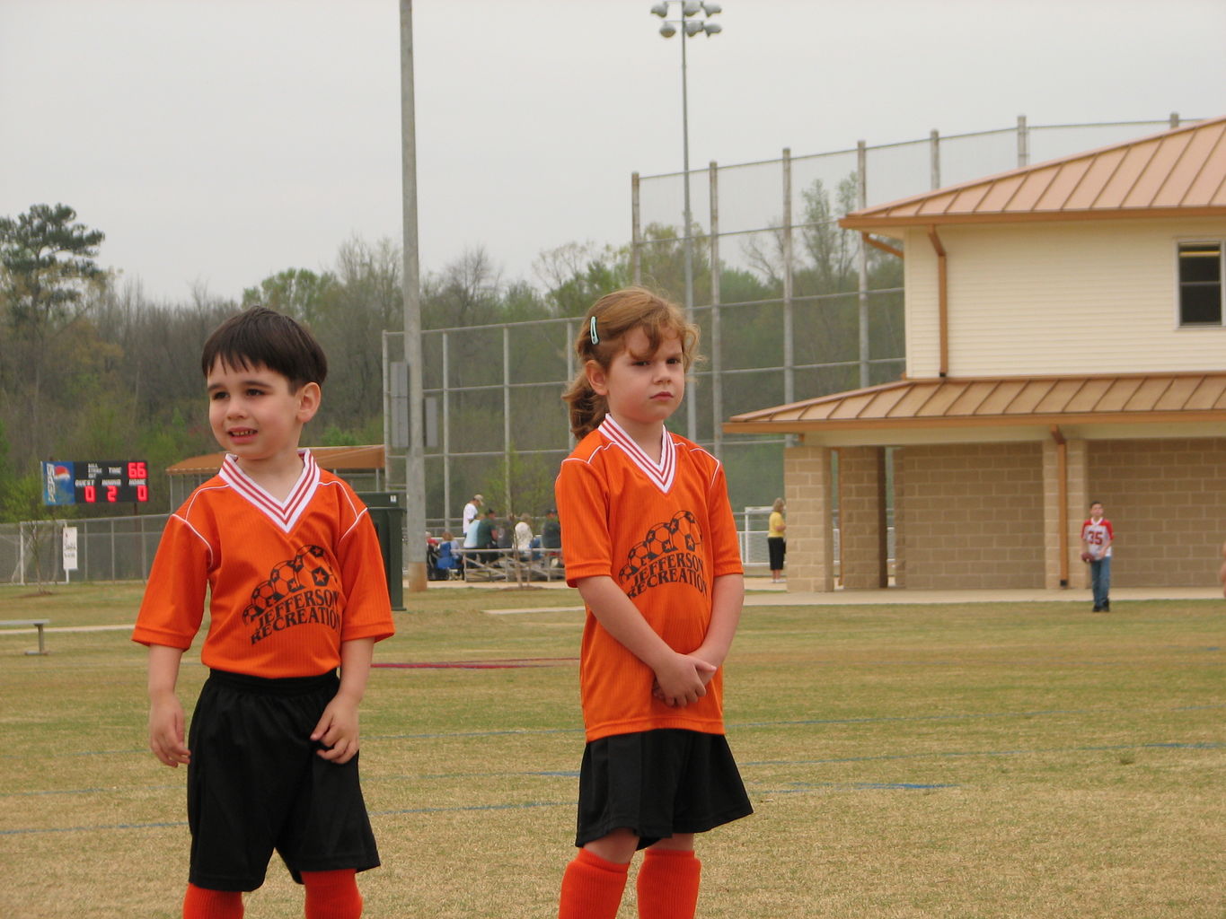 James' Second Soccer Game