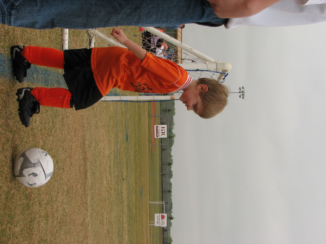 James' Second Soccer Game