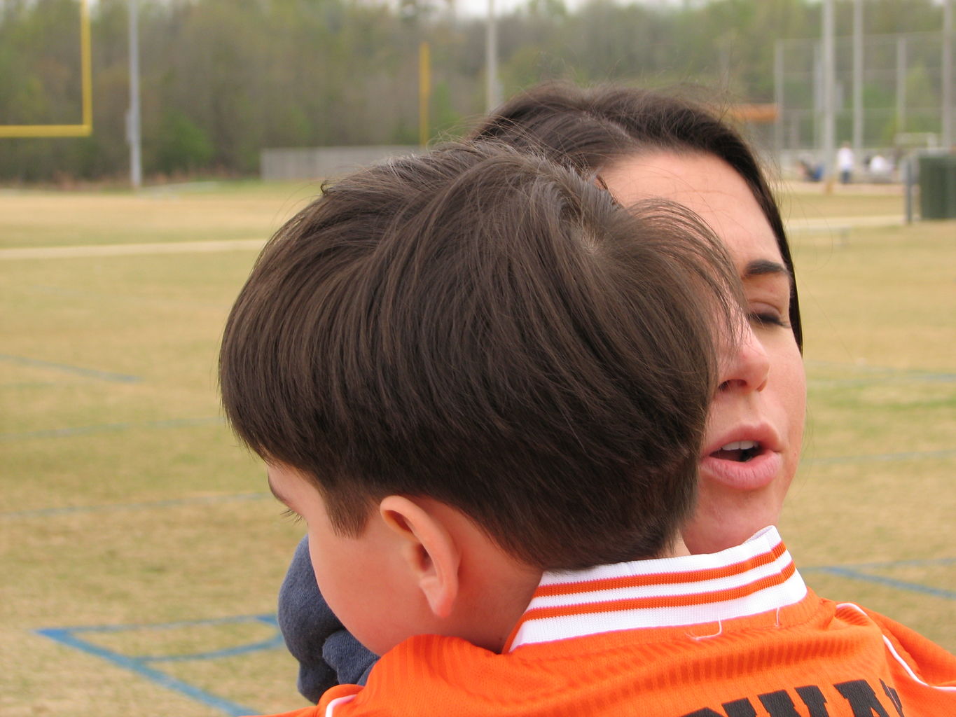 James' Second Soccer Game