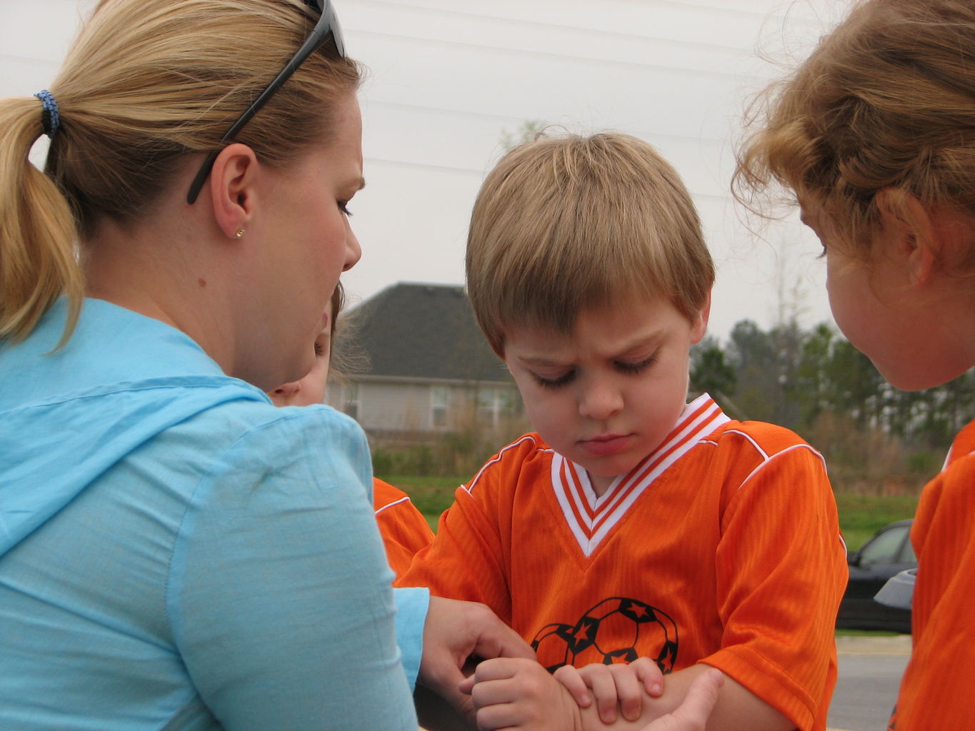 James' Second Soccer Game