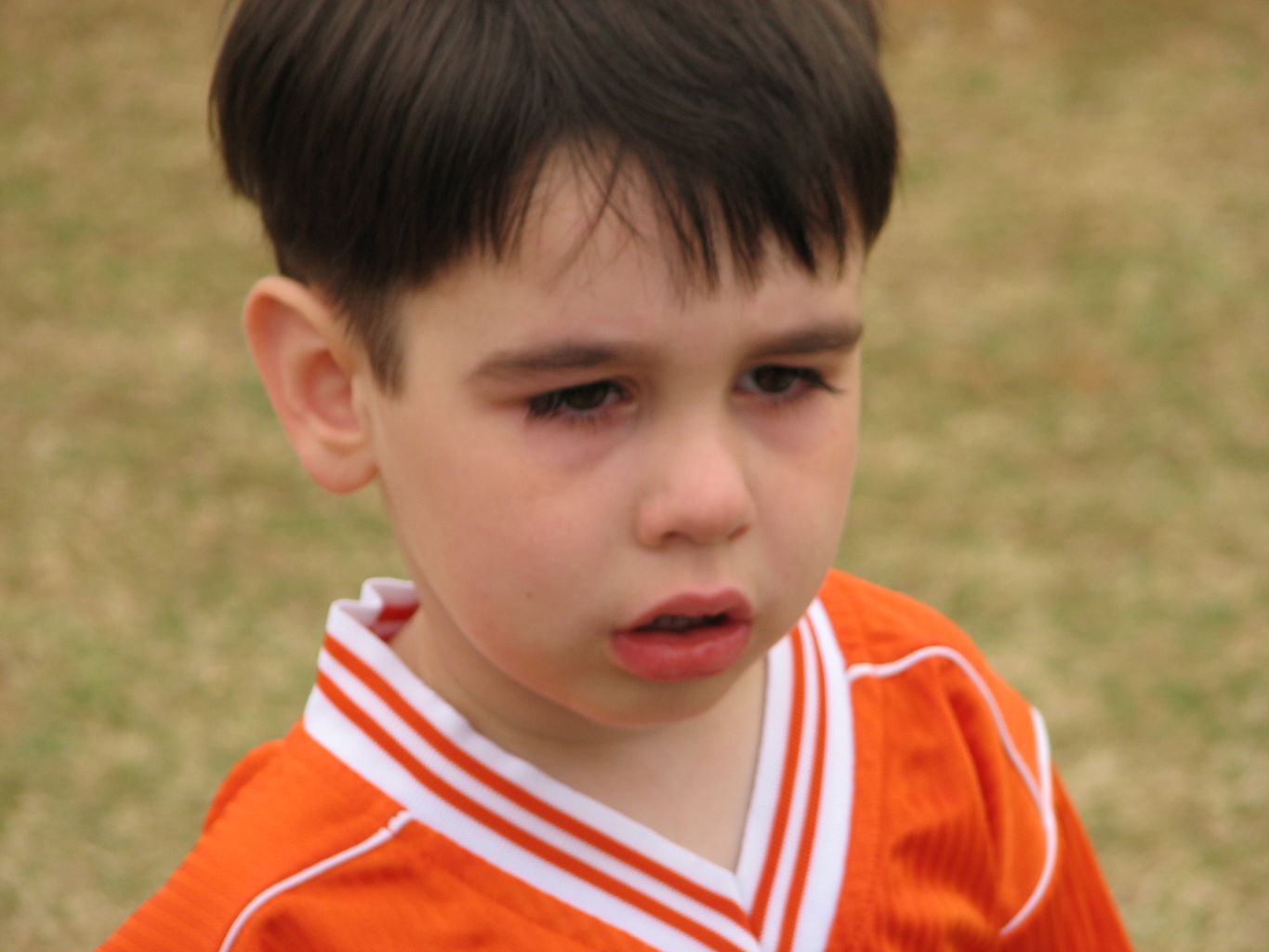 James' Second Soccer Game