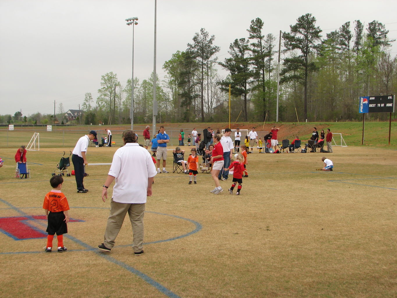 James' Second Soccer Game