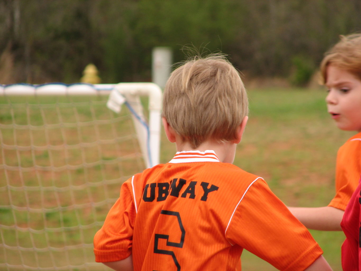 James' Second Soccer Game