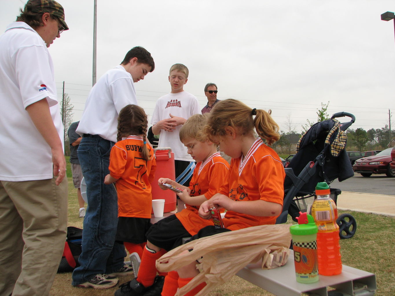 James' Second Soccer Game