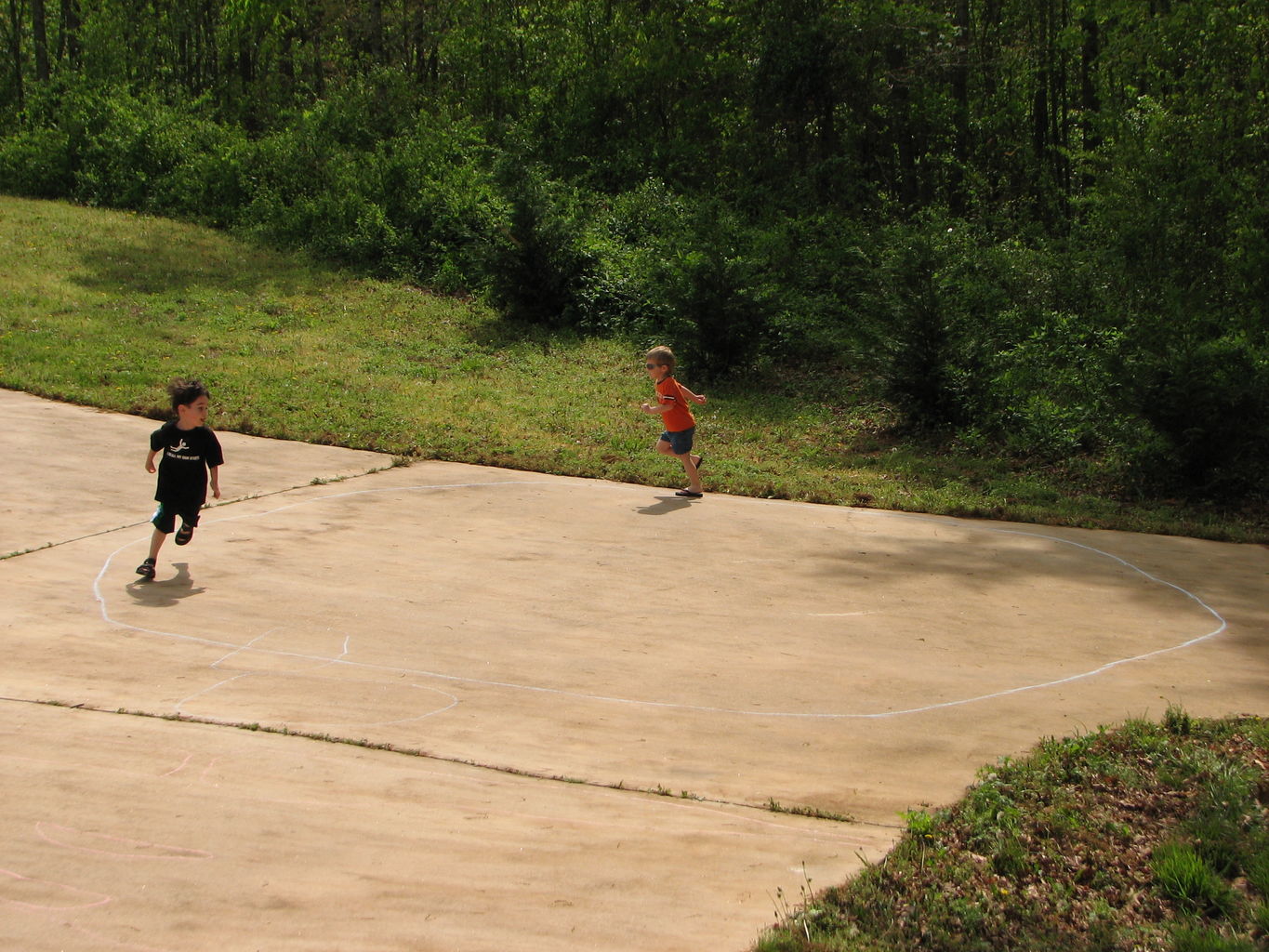 Ethan and James Playing