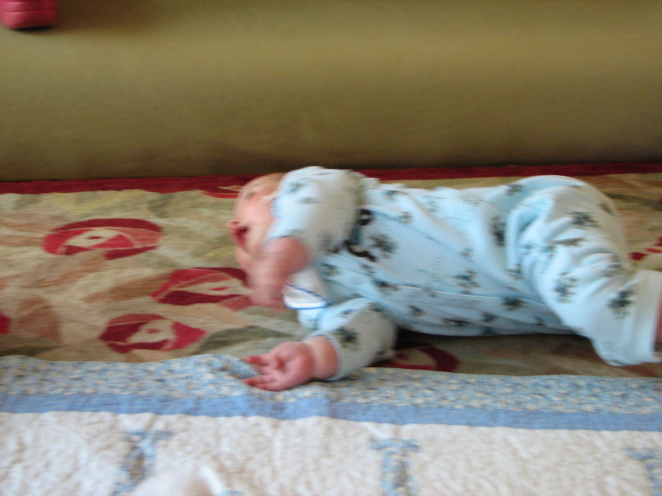 Hazel Rolling and Fussing