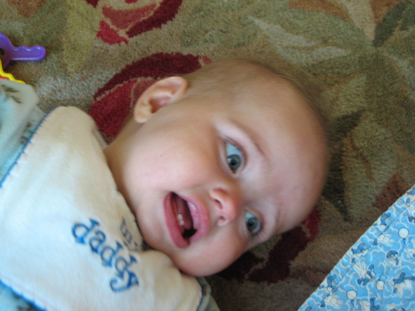 Hazel Rolling and Fussing