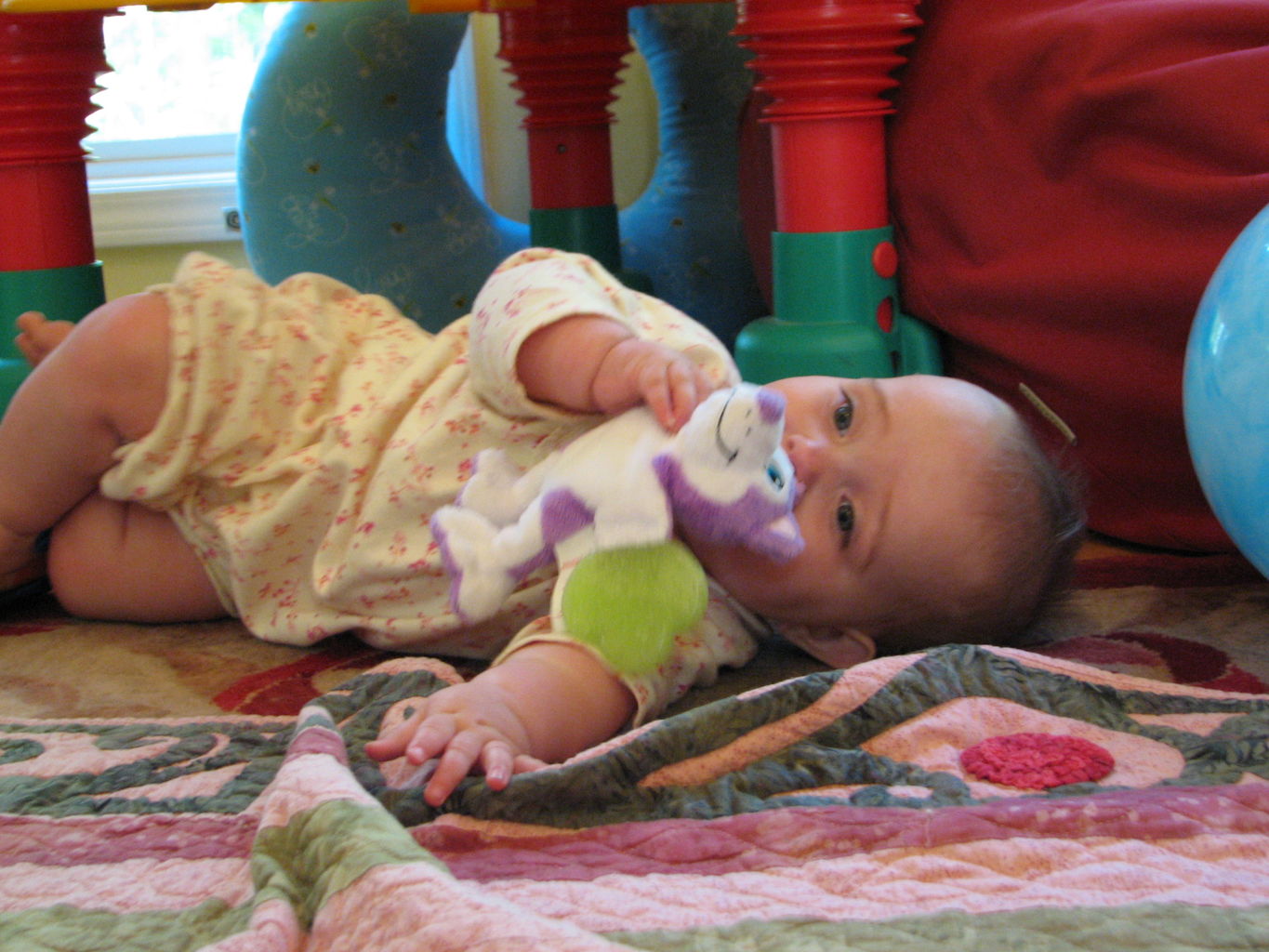 James and Hazel Playing