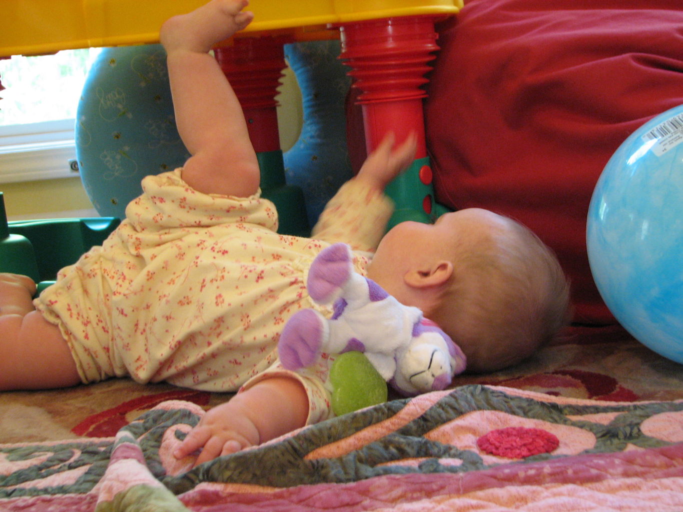 James and Hazel Playing