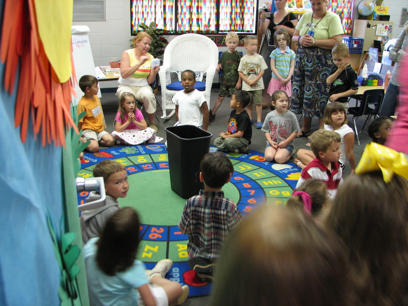 Visit to Kindergarten