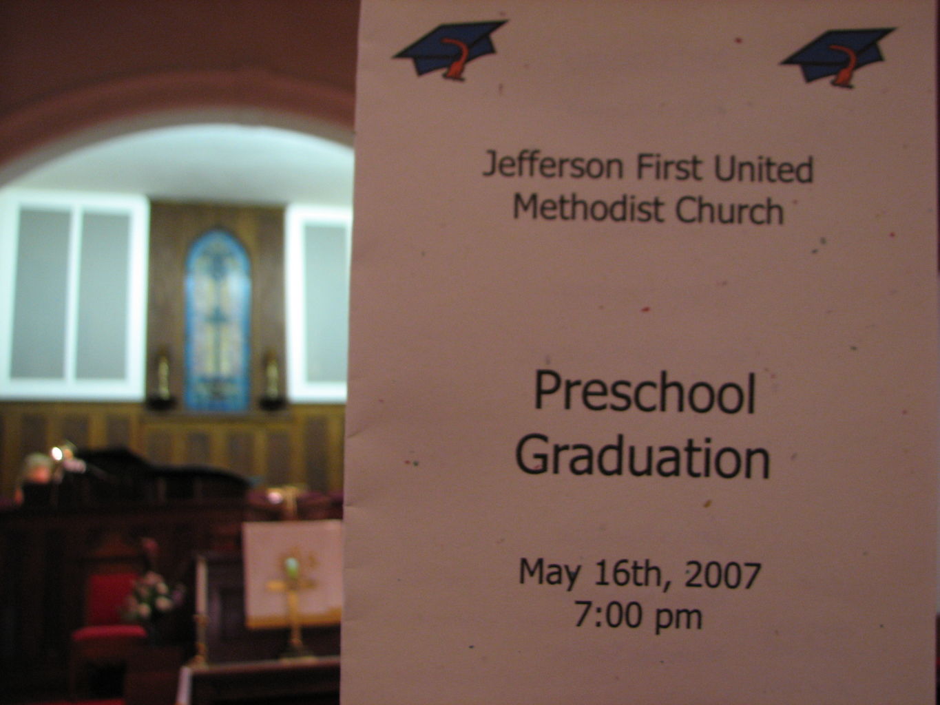 James Preschool Graduation