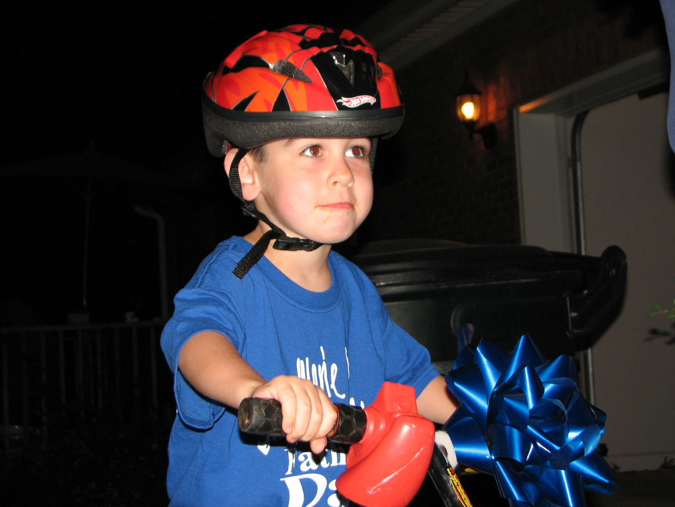 Jame's First Bike Ride