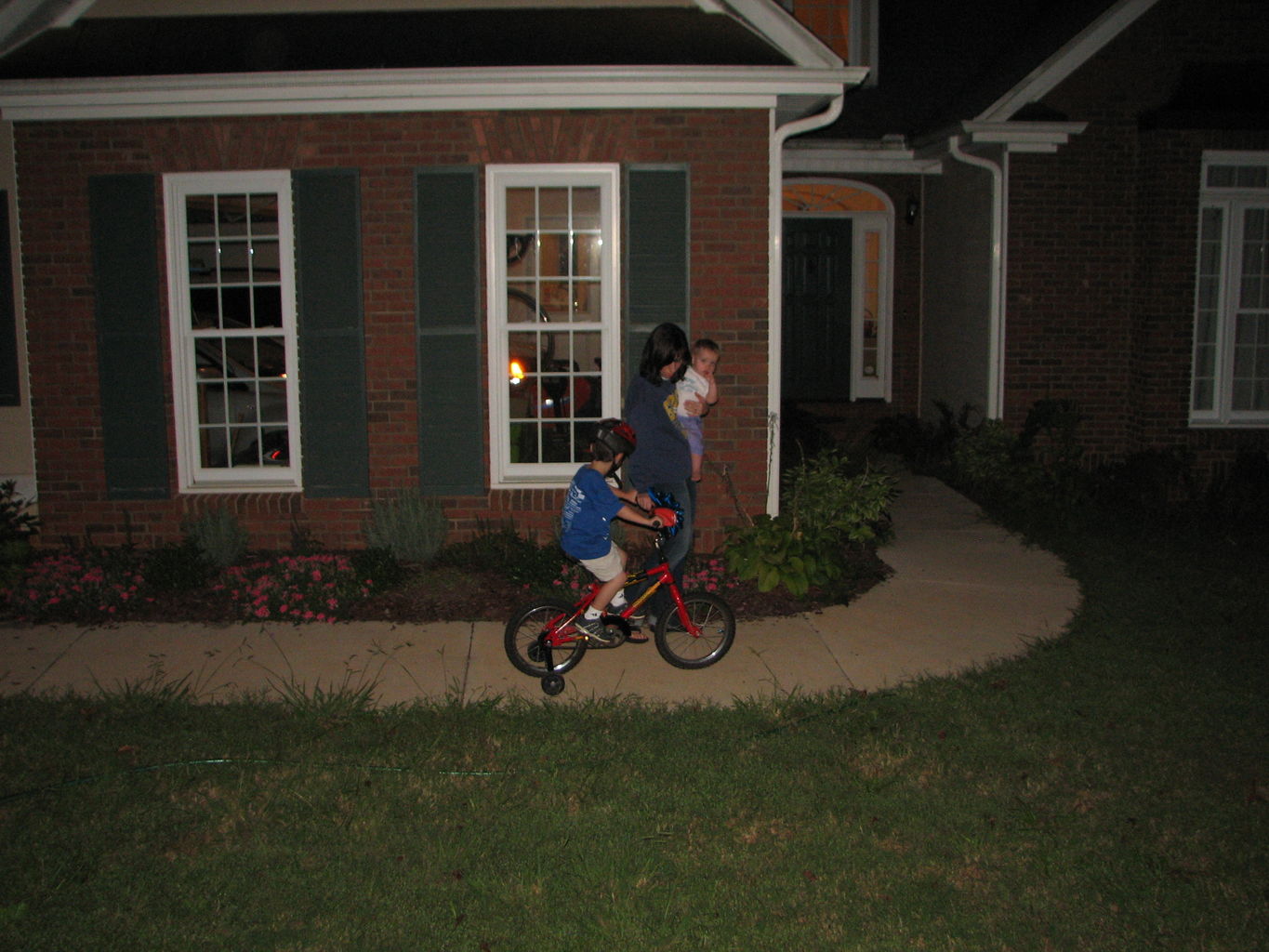 Jame's First Bike Ride